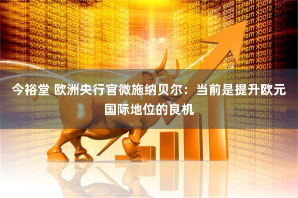 今裕堂 欧洲央行官微施纳贝尔：当前是提升欧元国际地位的良机