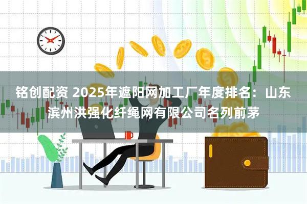 铭创配资 2025年遮阳网加工厂年度排名:山东滨州洪强化纤绳网有限公司名列前茅